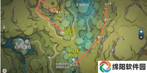 原神劫波莲采集位置分享 原神劫波莲采集分布图