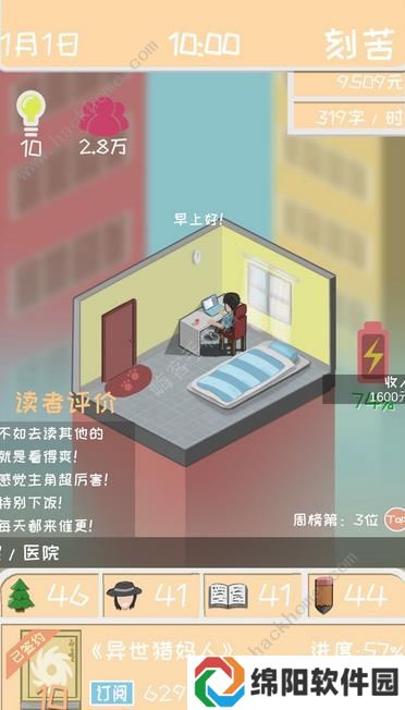 网络小说家模拟开局攻略 萌新必备技巧总汇图片1